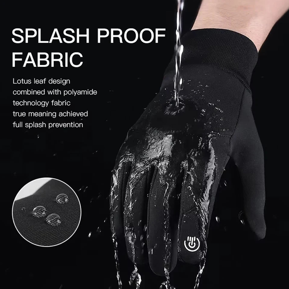 ThermoGrip™ Winter Touchscreen Gloves – Stay Warm & Dry All Day